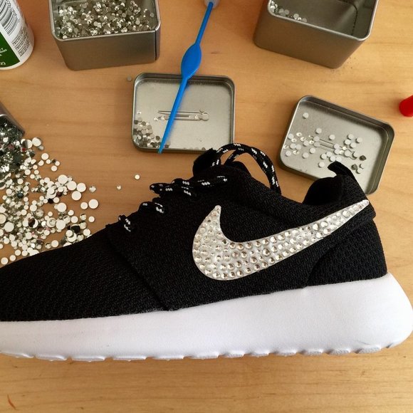 Custom Bling Nike Running Sneaker Sport Shoes R24 - Picture 2 of 3
